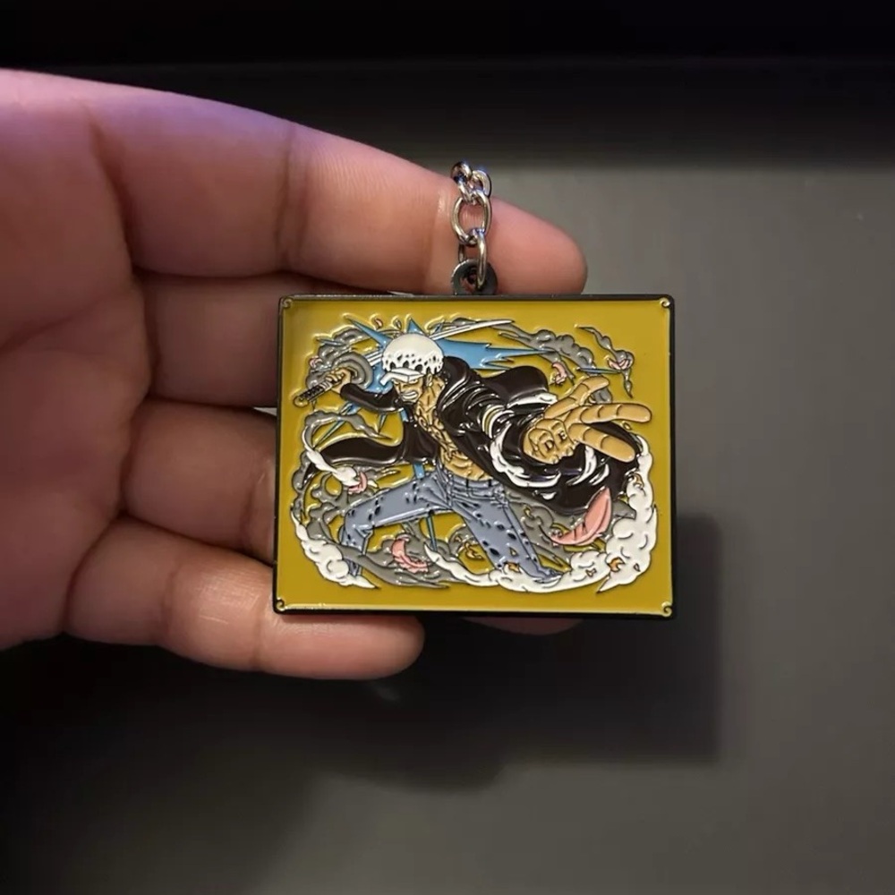 Anime Character Keychain with Dynamic Design